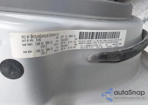 2006 Jeep Grand Cherokee Laredo из США, поврежденный, VIN 1J4GR48K16C147236